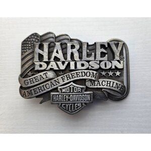 Vintage Harley Davidson Belt Buckle made in U.S.A 1992